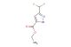 ethyl 3-(difluoromethyl)-1H-pyrazole-5-carboxylate