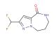 2-(difluoromethyl)-5,6,7,8-tetrahydro-4H-pyrazolo[1,5-a][1,4]diazepin-4-one