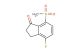 4-fluoro-7-(methylsulfonyl)-2,3-dihydro-1H-inden-1-one