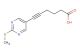 6-(2-(methylthio)pyrimidin-5-yl)hex-5-ynoicacid