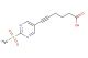 6-(2-(methylsulfonyl)pyrimidin-5-yl)hex-5-ynoicacid