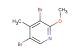 3,5-dibromo-2-methoxy-4-methylpyridine