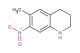 1,2,3,4-tetrahydro-6-methyl-7-nitroquinoline