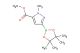 methyl 1-methyl-3-(4,4,5,5-tetramethyl-1,3,2-dioxaborolan-2-yl)-pyrazole-5-carboxylate