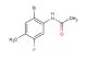 N-(2-bromo-5-fluoro-4-methylphenyl)acetamide