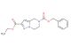 5-benzyl 2-ethyl 6,7-dihydropyrazolo[1,5-a]pyrazine-2,5(4H)-dicarboxylate