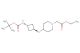 trans-ethyl 2-(4-(3-((tert-butoxycarbonyl)amino)cyclobutoxy)piperidin-1-yl)acetate