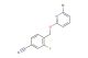 4-(((6-bromopyridin-2-yl)oxy)methyl)-3-fluorobenzonitrile