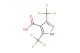 3,5-bis(trifluoromethyl)-1H-pyrazole-4-carboxylic acid