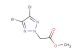 methyl 2-(4,5-dibromo-2H-1,2,3-triazol-2-yl)acetate