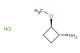 trans-2-methoxycyclobutanamine hydrochloride