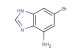 6-bromo-1H-benzo[d]imidazol-4-amine