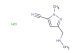 1-methyl-3-((methylamino)methyl)-1H-pyrazole-5-carbonitrile hydrochloride
