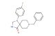 8-benzyl-1-(4-fluorophenyl)-1,3,8-triazaspiro[4.5]decan-4-one
