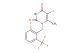 1-(2-fluoro-6-(trifluoromethyl)benzyl)-5-iodo-6-methylpyrimidine-2,4(1H,3H)-dione