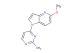 4-(5-methoxy-1H-pyrrolo[3,2-b]pyridin-1-yl)pyrimidin-2-amine