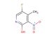 5-fluoro-4-methyl-3-nitropyridin-2-ol