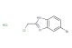 5-bromo-2-(chloromethyl)-1H-benzo[d]imidazole hydrochloride