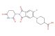 1-(2-(2,6-dioxopiperidin-3-yl)-6-fluoro-1,3-dioxoisoindolin-5-yl)piperidine-4-carboxylic acid