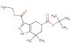 5-(tert-butyl) 3-ethyl 7,7-dimethyl-1,4,6,7-tetrahydro-5H-pyrazolo[4,3-c]pyridine-3,5-dicarboxylate