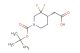 (S)-2-(1-(tert-butoxycarbonyl)-3,3-difluoropiperidin-4-yl)acetic acid