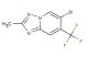 6-bromo-2-methyl-7-(trifluoromethyl)-[1,2,4]triazolo[1,5-a]pyridine