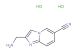 2-aminomethyl-imidazo[1,2-a]pyridine-6-carbonitrile dihydrochloride