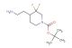 tert-butyl 4-(2-aminoethyl)-3,3-difluoropiperidine-1-carboxylate