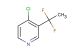 4-chloro-3-(1,1-difluoroethyl)pyridine