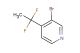 3-bromo-4-(1,1-difluoroethyl)pyridine