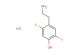 4-(2-aminoethyl)-2,5-difluorophenol  hydrochloride