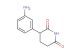 3-(3-aminophenyl)piperidine-2,6-dione