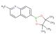 2-methyl-6-(4,4,5,5-tetramethyl-1,3,2-dioxaborolan-2-yl)quinoline