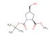 1-(tert-butyl) 2-methyl (2S,4S)-4-(hydroxymethyl)pyrrolidine-1,2-dicarboxylate