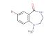 7-bromo-1-methyl-2,3,4,5-tetrahydro-1H-1,4-benzodiazepin-5-one