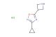 5-azetidin-3-yl-3-cyclopropyl-1,2,4-oxadiazole hydrochloride