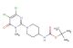 tert-butyl (1-(4,5-dichloro-1-methyl-6-oxo-1,6-dihydropyrimidin-2-yl)piperidin-4-yl)carbamate