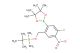 tert-butyl((4-fluoro-5-nitro-2-(4,4,5,5-tetramethyl-1,3,2-dioxaborolan-2-yl)benzyl)oxy)dimethylsilane