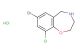 7-bromo-9-chloro-2,3,4,5-tetrahydrobenzo[f][1,4]oxazepine hydrochloride