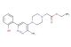 ethyl 2-(4-(3-amino-6-(2-hydroxyphenyl)pyridazin-4-yl)piperazin-1-yl)acetate