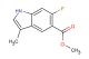 methyl 6-fluoro-3-methyl-1H-indole-5-carboxylate