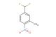 4-(difluoromethyl)-2-methyl-1-nitrobenzene