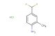 4-(difluoromethyl)-2-methylaniline hydrochloride