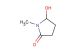 5-Hydroxy-1-methylpyrrolidin-2-one