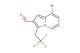 8-bromo-3-(2,2,2-trifluoroethyl)indolizine-2-carbaldehyde