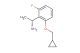 (1R)-1-[2-(cyclopropylmethoxy)-6-fluorophenyl]ethan-1-amine