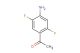 1-(4-amino-2,5-difluorophenyl)ethanone