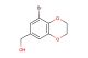 (8-bromo-2,3-dihydrobenzo[b][1,4]dioxin-6-yl)methanol