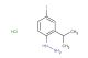 (4-iodo-2-isopropylphenyl)hydrazine hydrochloride