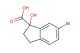 6-bromo-1-hydroxy-2,3-dihydroindene-1-carboxylic acid